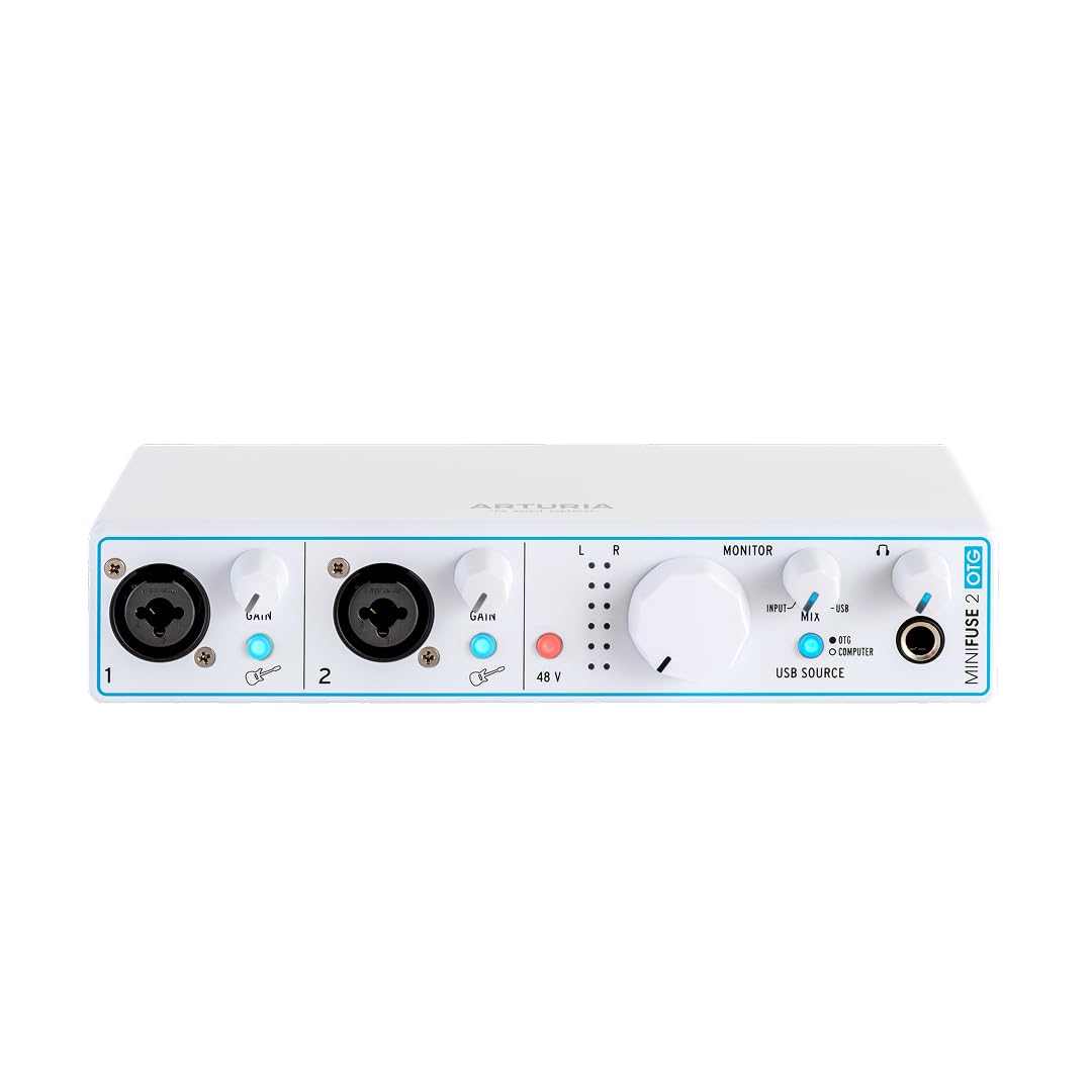 White USB Audio & MIDI Interface C90731