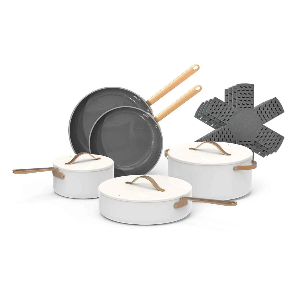 12pc Ceramic Non-Stick Cookware Set D60039
