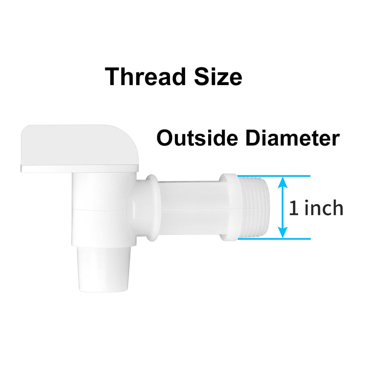 Plastic Drum Faucet 3/4 K15005