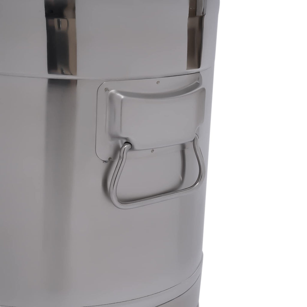 7.4 Gal Stainless Steel Milk Can with Faucet A569961