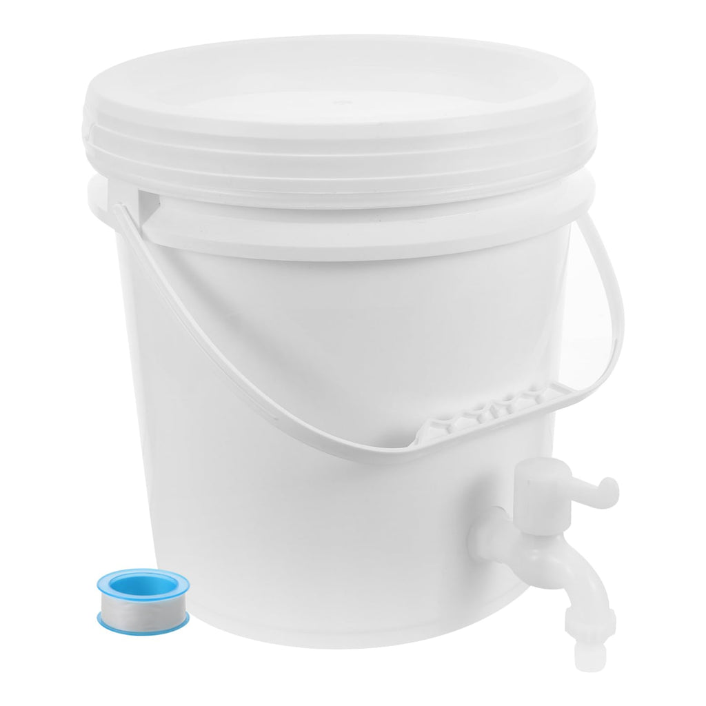 Outdoor Water Storage Bucket with Faucet 10l Capacity C264227