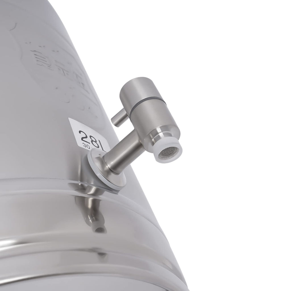 7.4 Gal Stainless Steel Milk Can with Faucet A569961