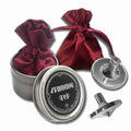 Silver Spinning Top Toy 1 oz L480