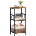 3-Tier Side Table with Adjustable Shelf C9408
