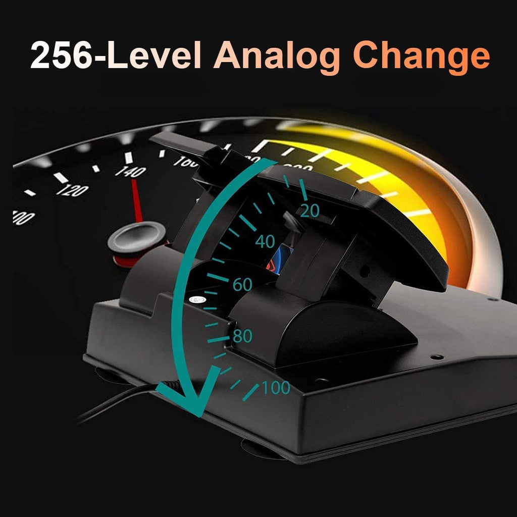 Gaming Steering Wheel with Pedals V99389