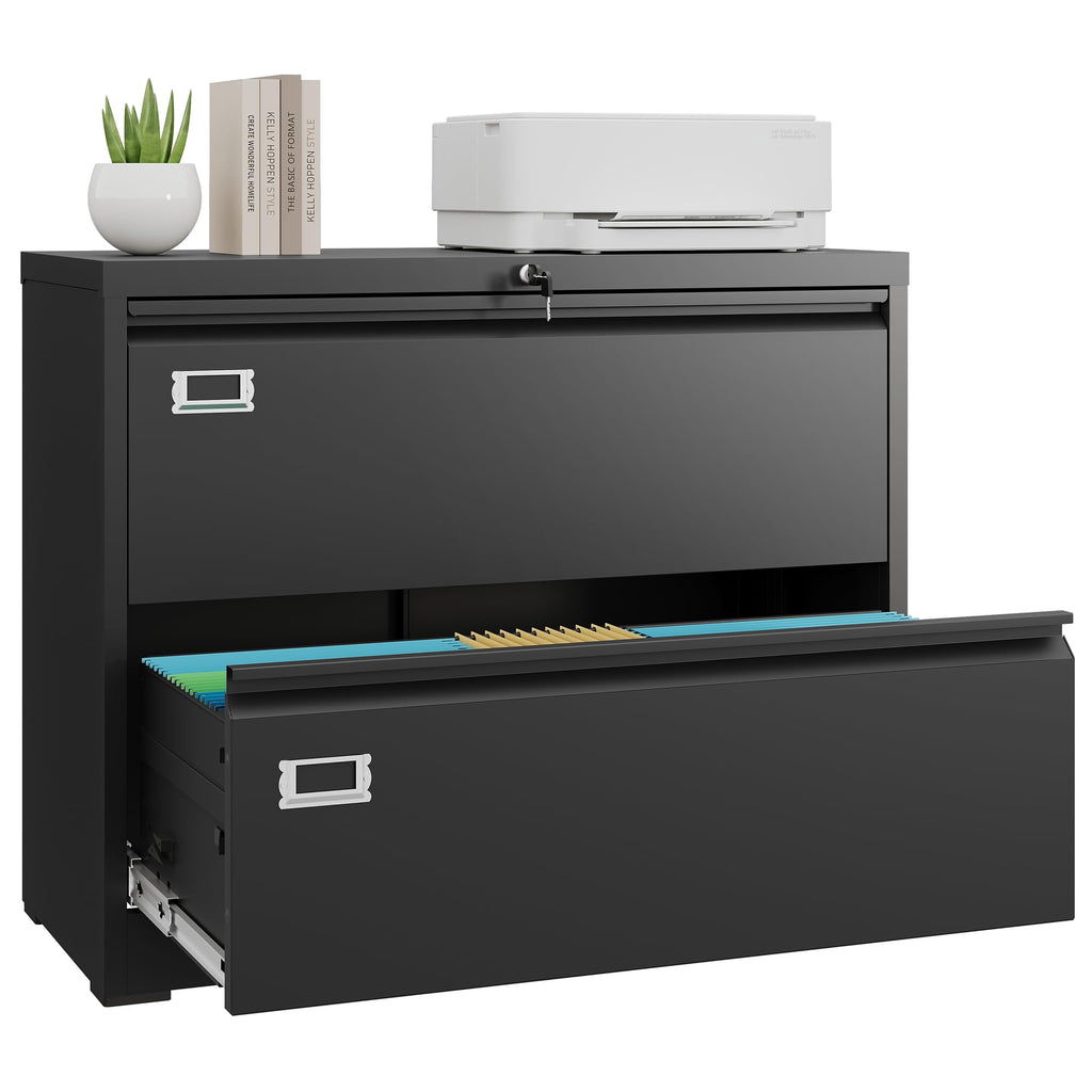 2 Drawer File Cabinet with Lock B9440