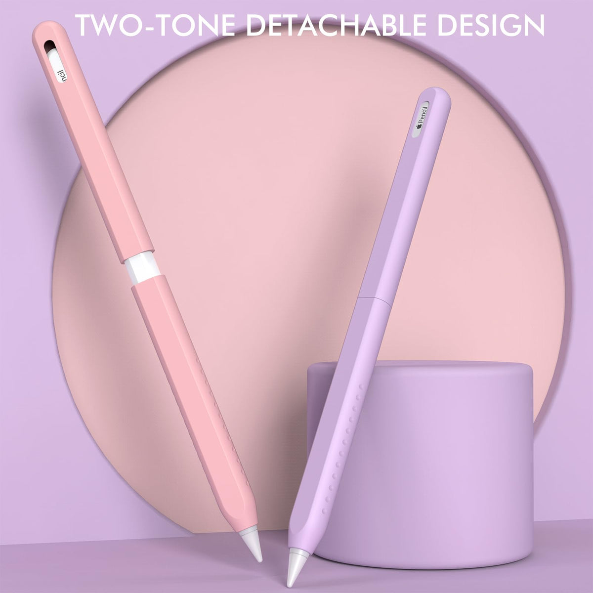 2 Pack Silicone Case for Apple Pencil 2nd Generation N256