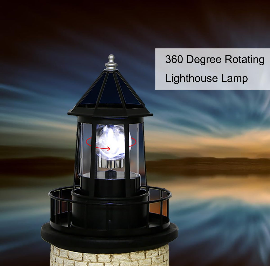 Solar Powered Lighthouse Y5067