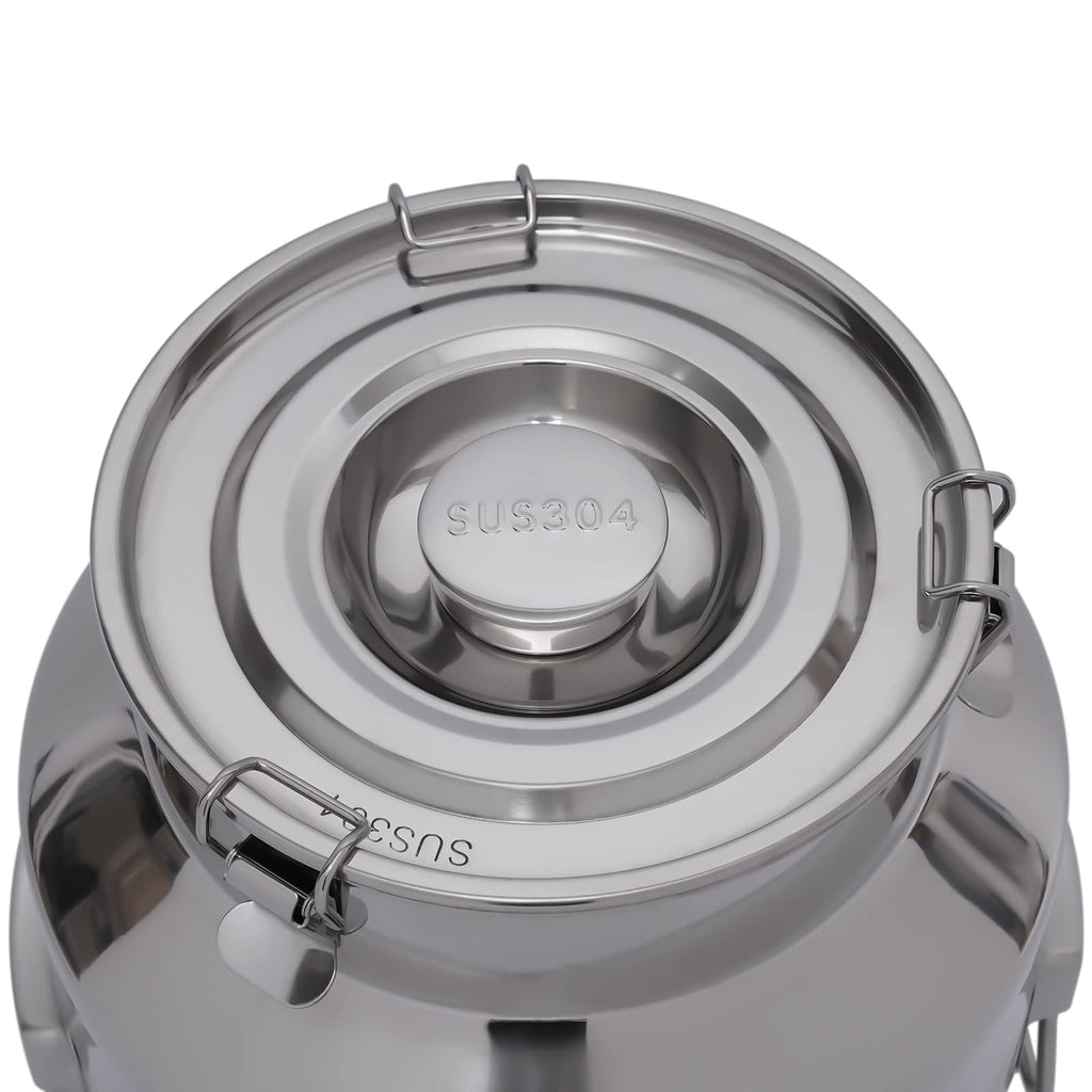 7.4 Gal Stainless Steel Milk Can with Faucet A569961