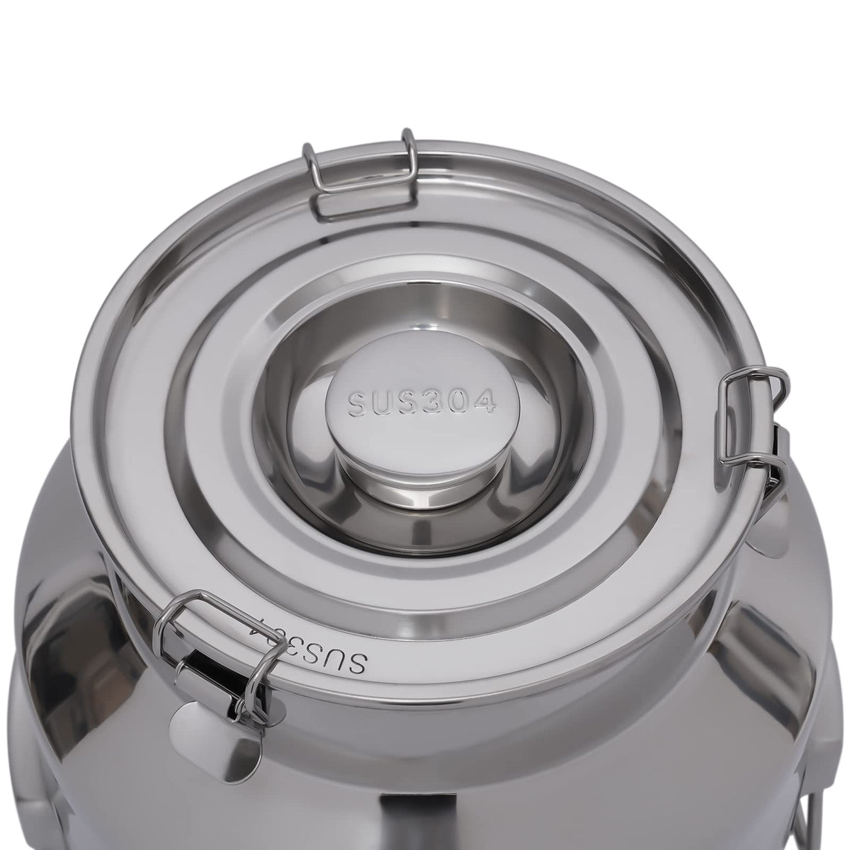 7.4 Gal Stainless Steel Milk Can with Faucet A569961