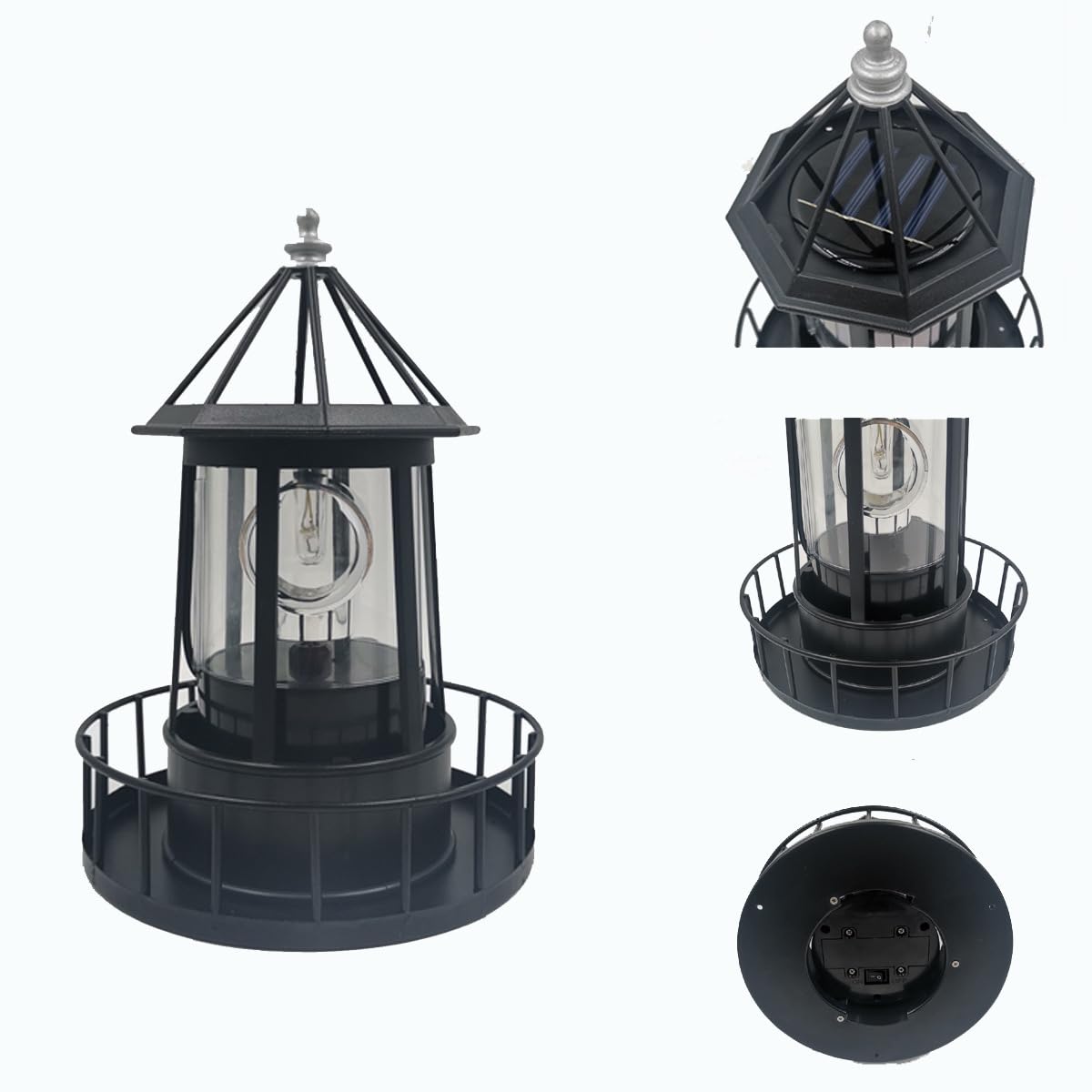 Solar Powered Lighthouse Y5067