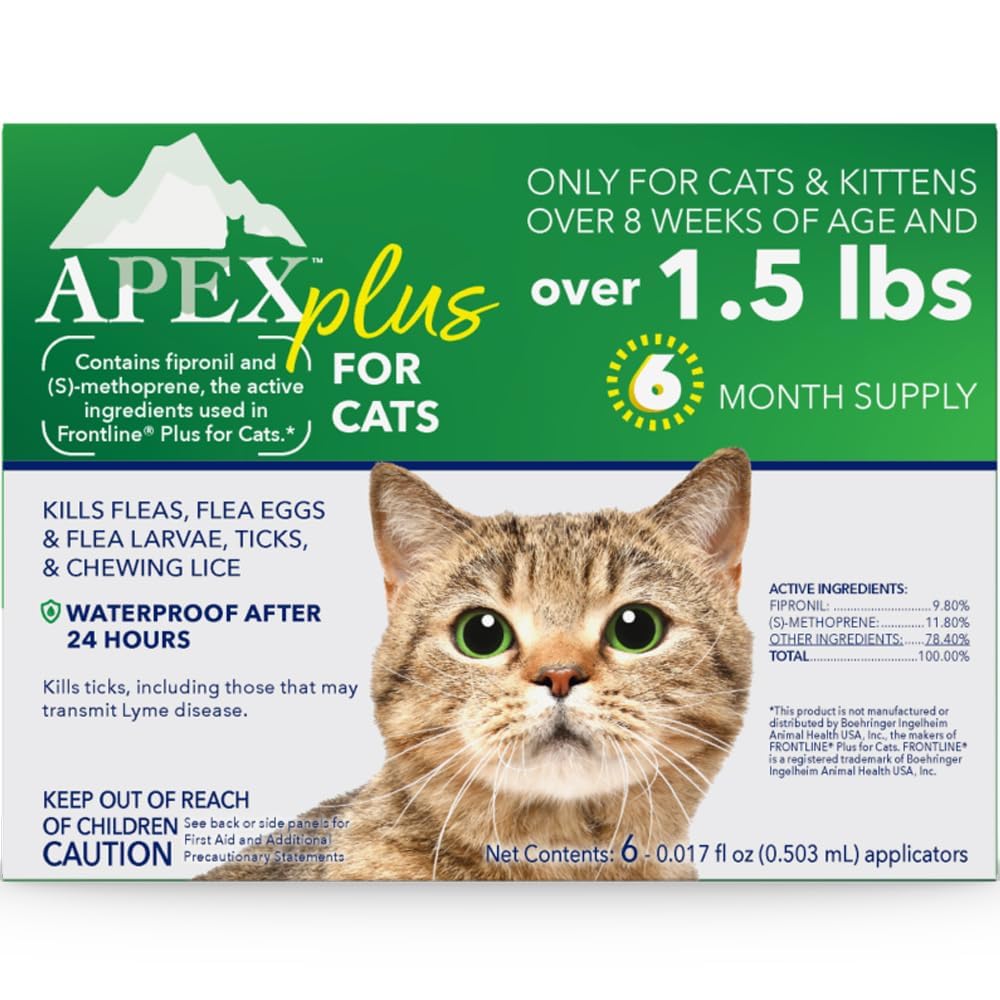 Flea & Tick Prevention Drops for Cats S352