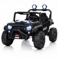 Black 24V 2 Seater Ride On Truck Car with Remote Control J8292