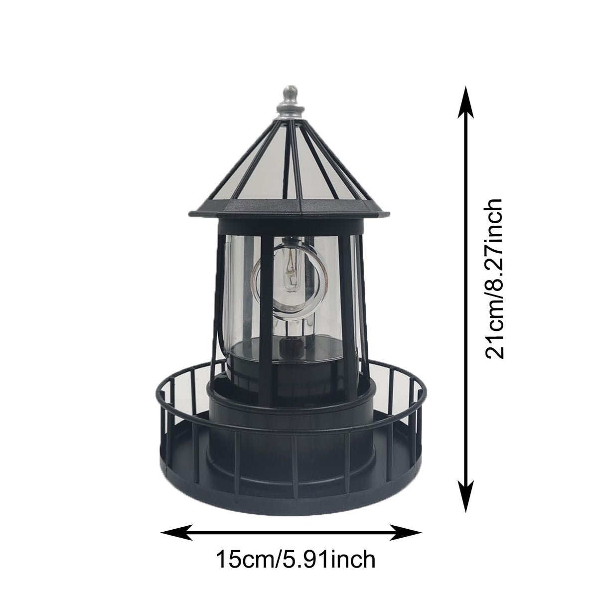 Solar Powered Lighthouse Y5067