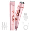 Dual-Head Electric Body Hair Trimmer IP67 Waterproof USB-C Rechargeable F736822