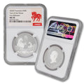 1/2 oz Silver Lunar Year of the Horse MS-70 A357