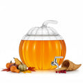 Glass Pumpkin Drink Dispenser 2 Gallon S56096