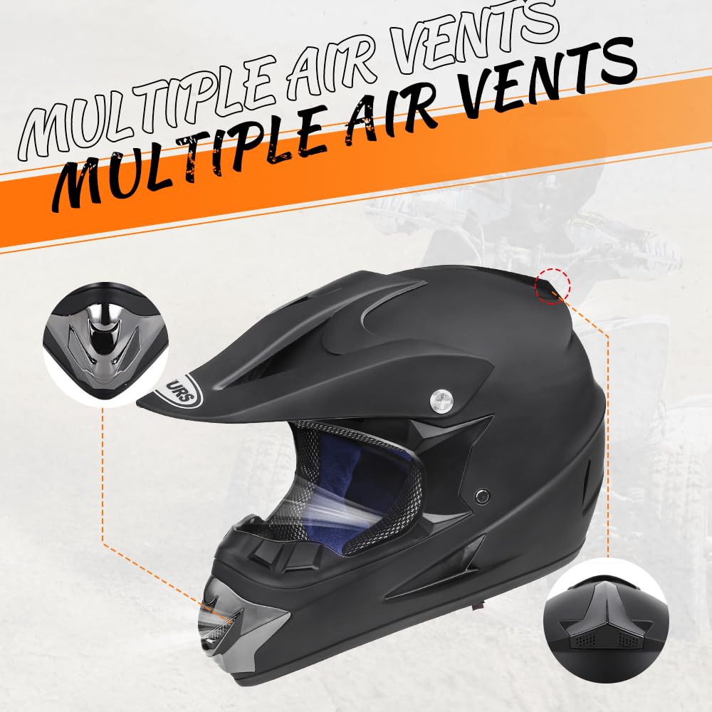 Full Face DOT Approved Adult Motocross Helmet E135