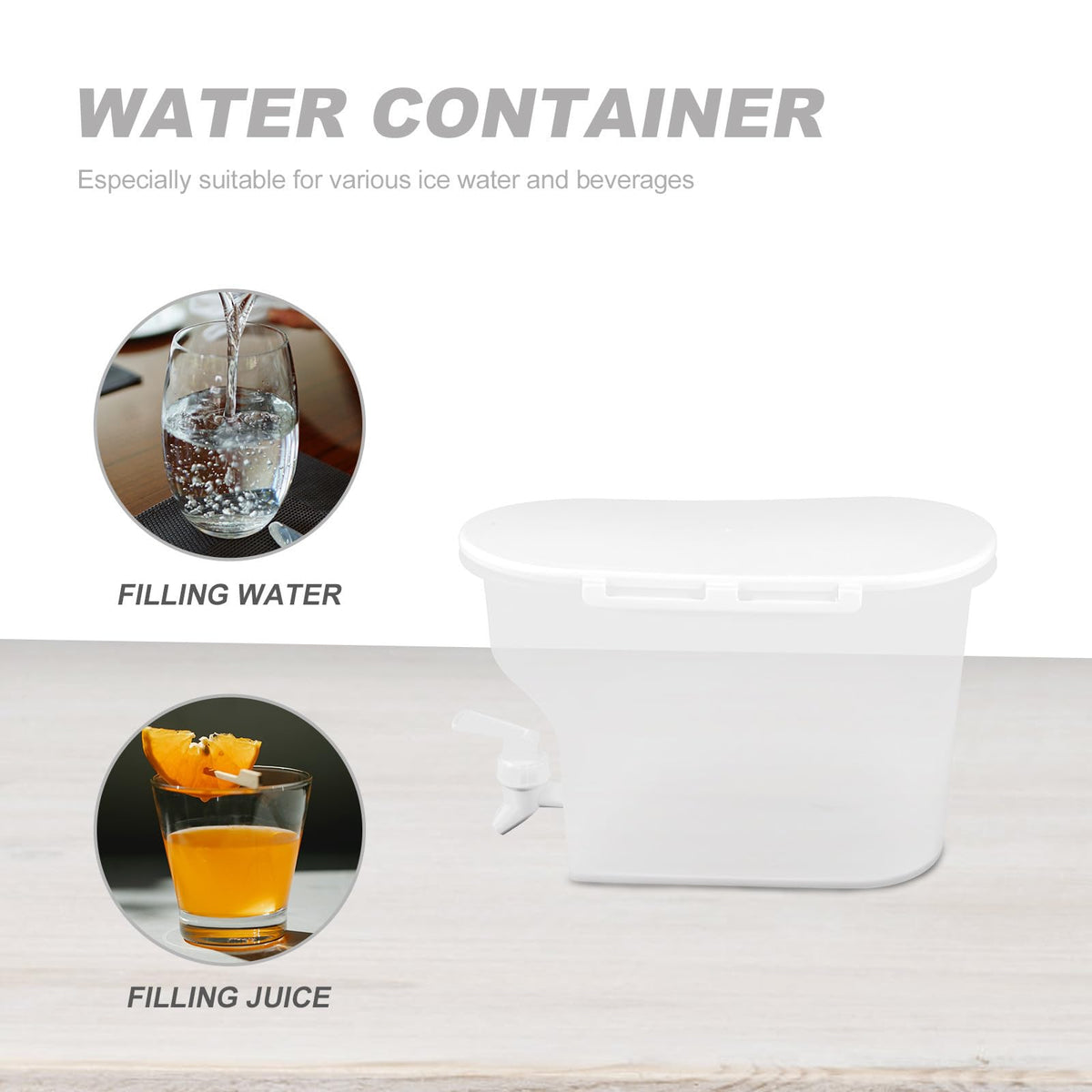 Cold Water Jug with Faucet S675309