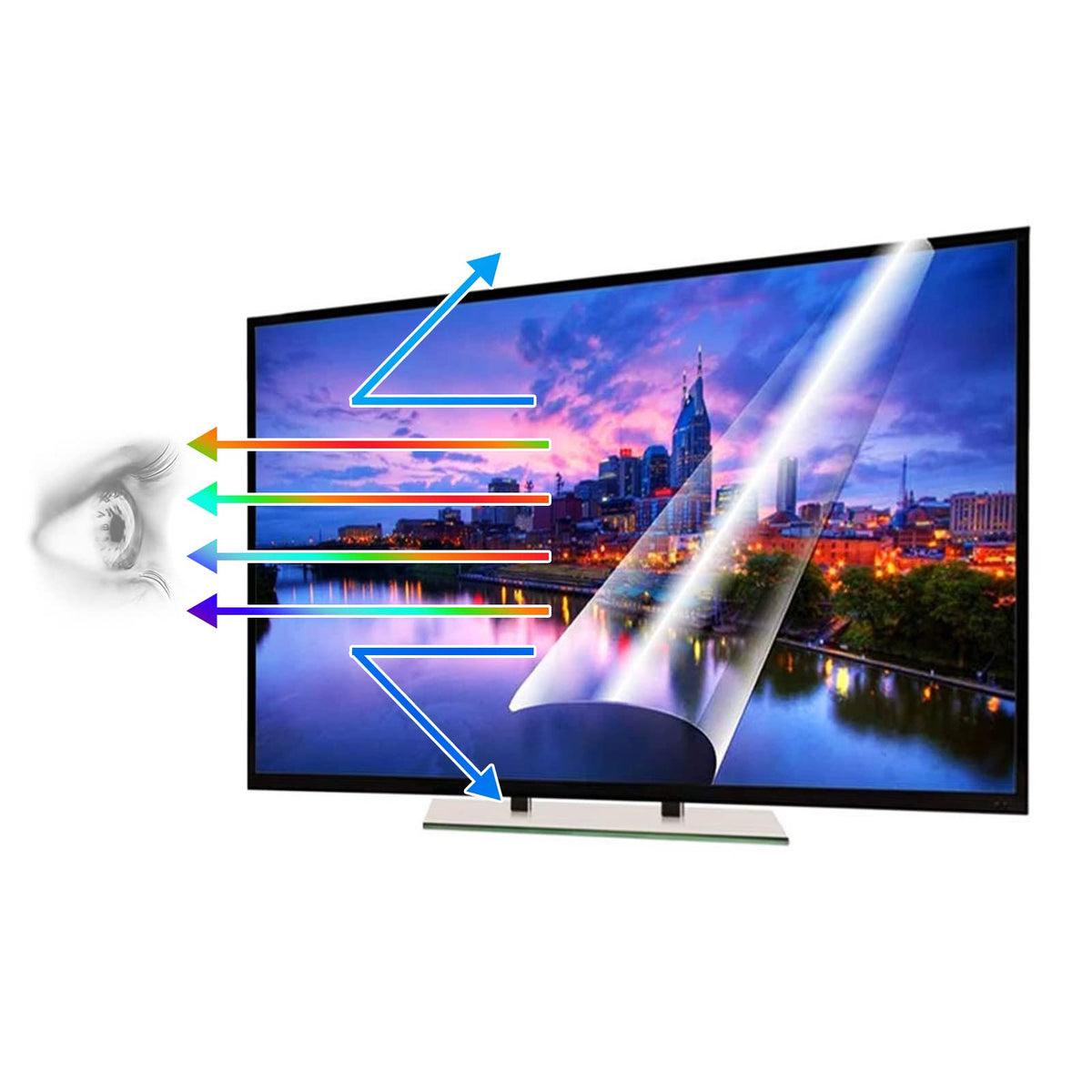Anti Blue Light Screen Protector for 65/70/75 Inches TV H280625