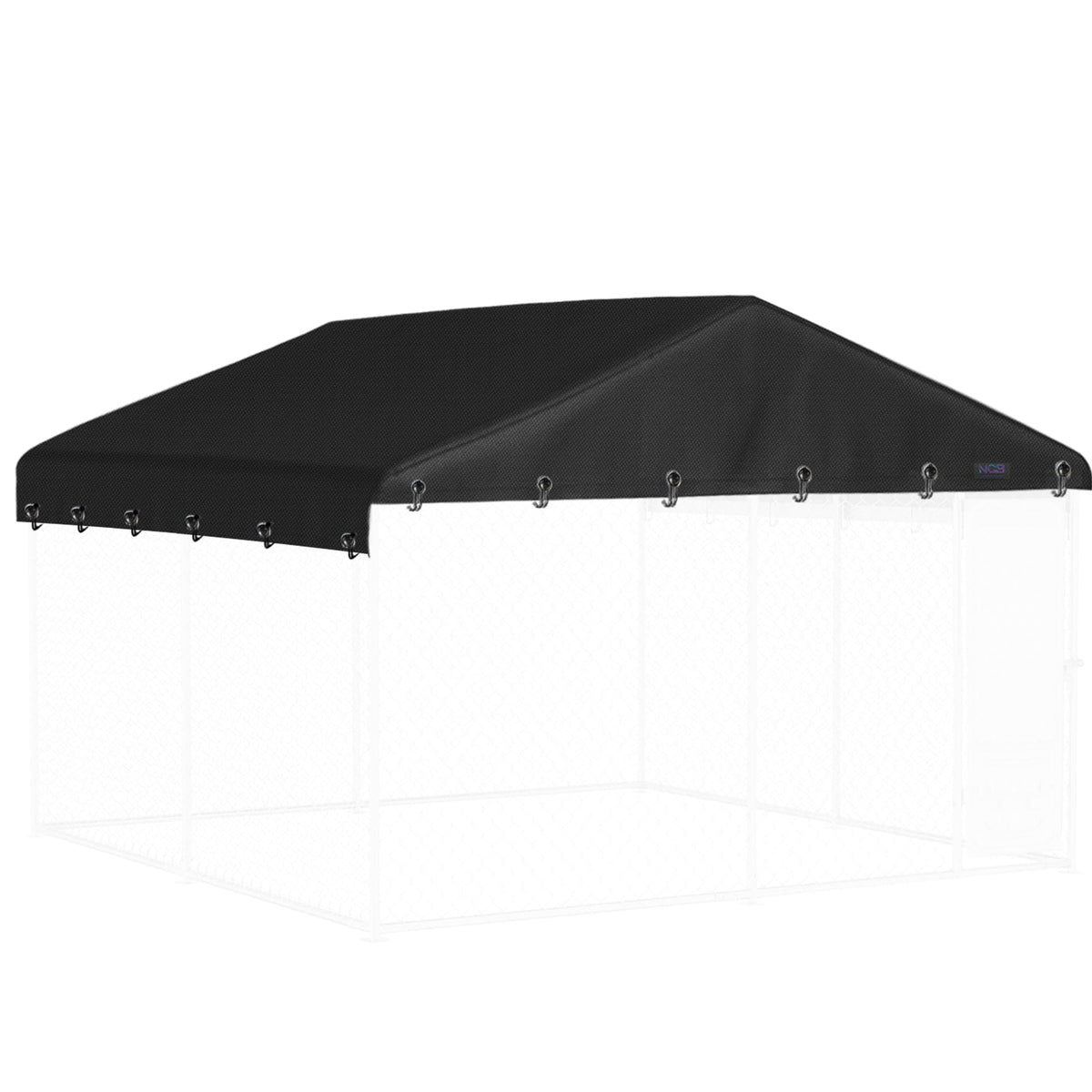 Waterproof Oxford Fabric Outdoor Kennel Cover P8347