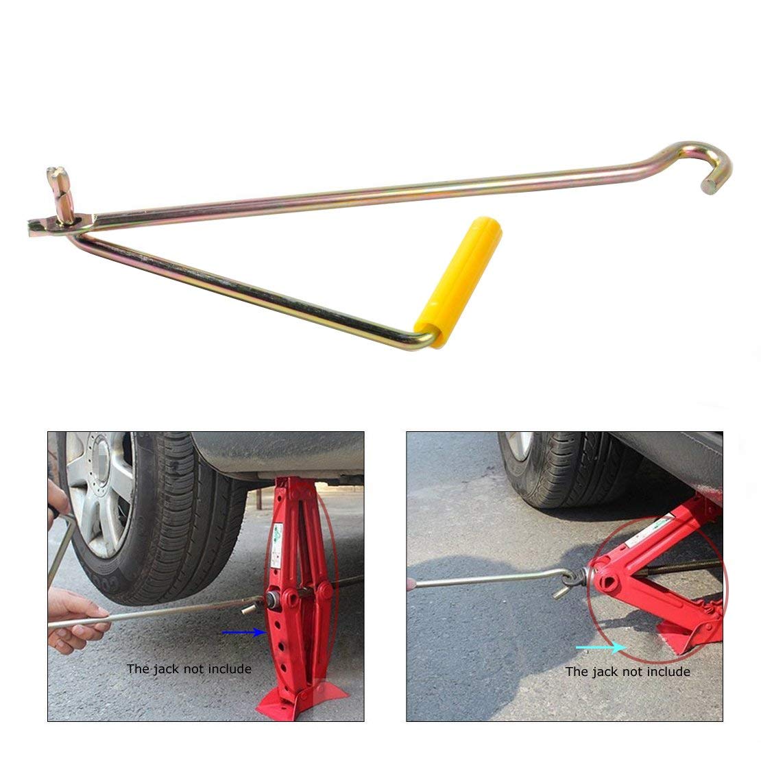 Car Truck Van Steel Scissor Lift Jack Crank Handle E2190