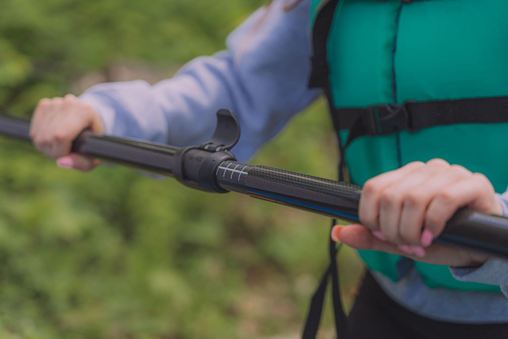 Adjustable Fiberglass Kayak Paddle with Nylon Blades R384962
