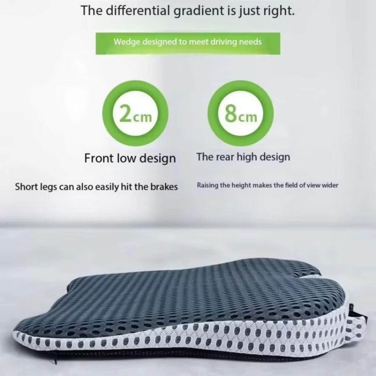 Memory Foam Car Seat Booster Cushion F4587