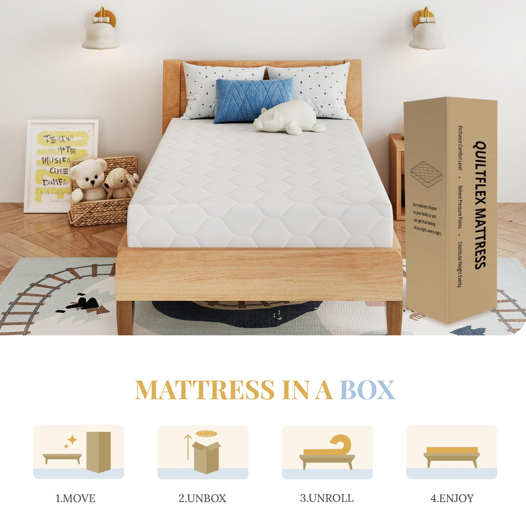 5 Inch Twin Size Memory Foam Mattress G451127