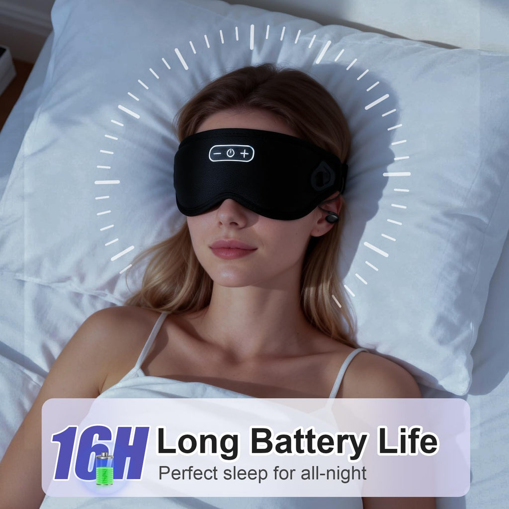 Wireless Bluetooth Sleep Headphones and Blackout Sleep Mask J38565