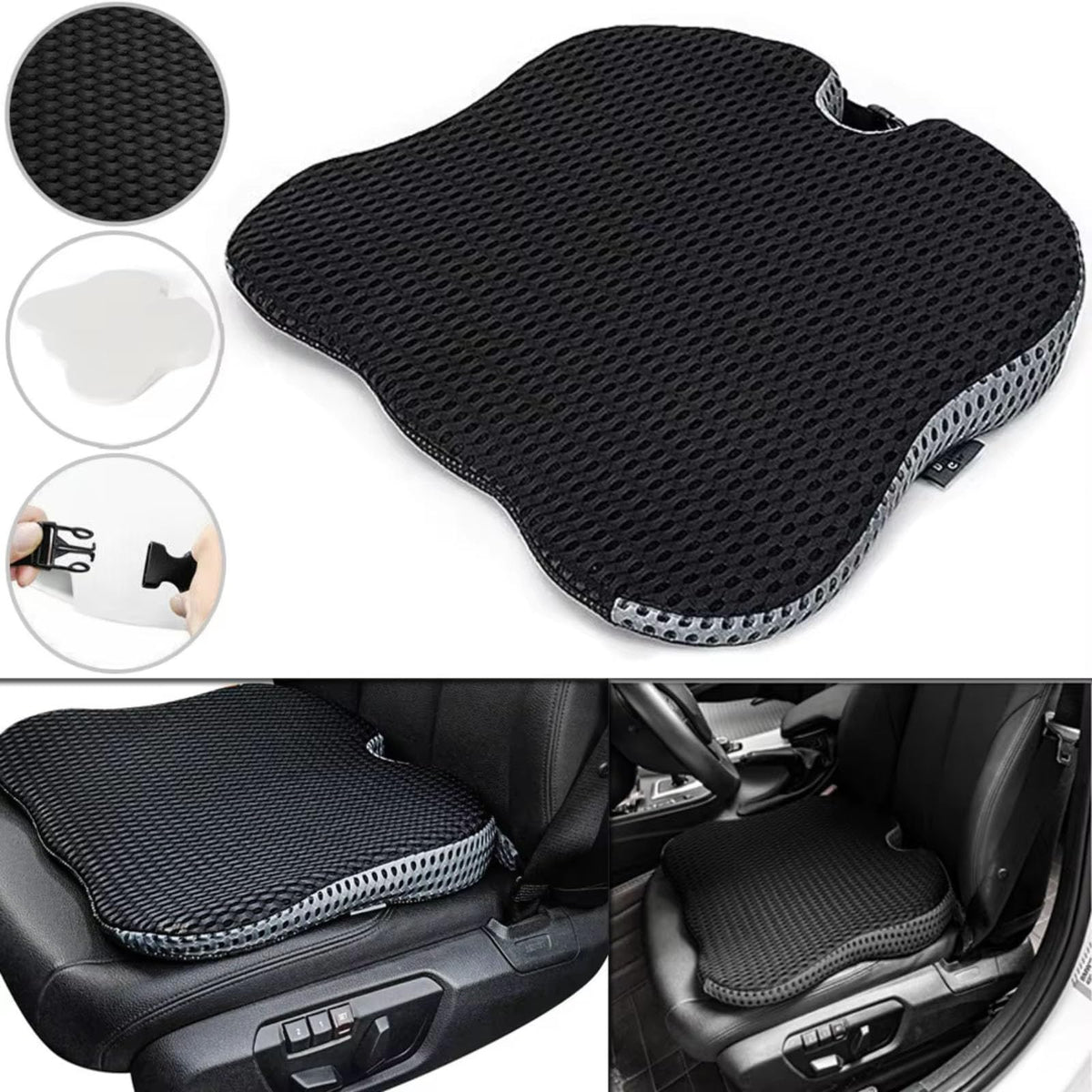 Memory Foam Car Seat Booster Cushion F4587