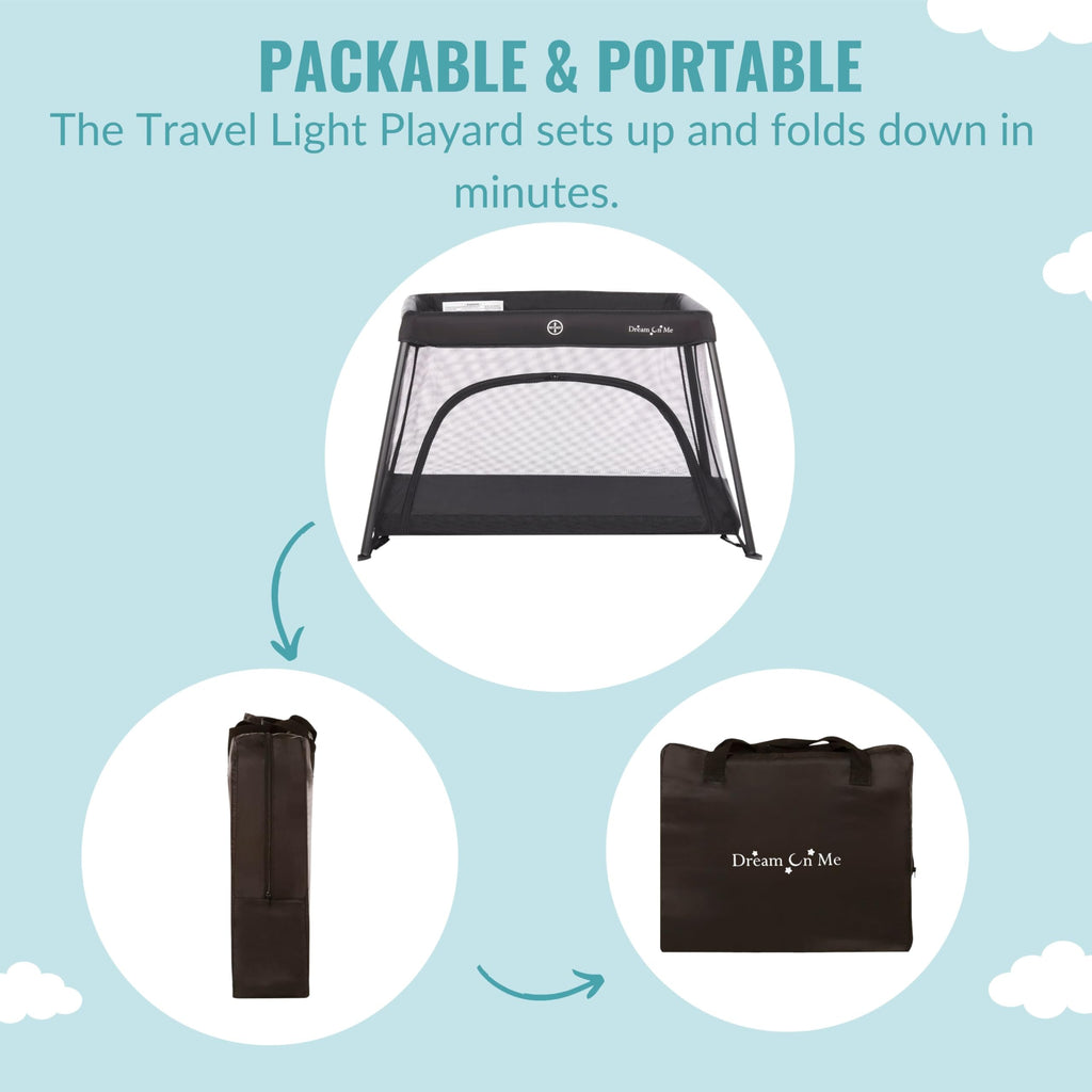 Black Playard with Travel Bag U1291