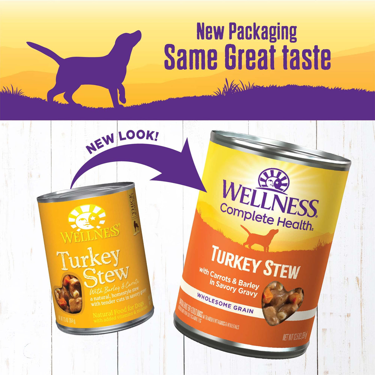 Grain Free Turkey Recipe Canned Wet Dog Food, 12.5 oz, Pack of 12 Cans H1758