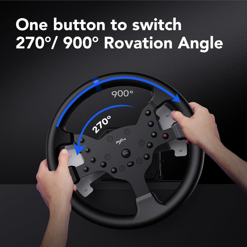 Force Feedback Racing Wheel with Pedals and Shifter F568