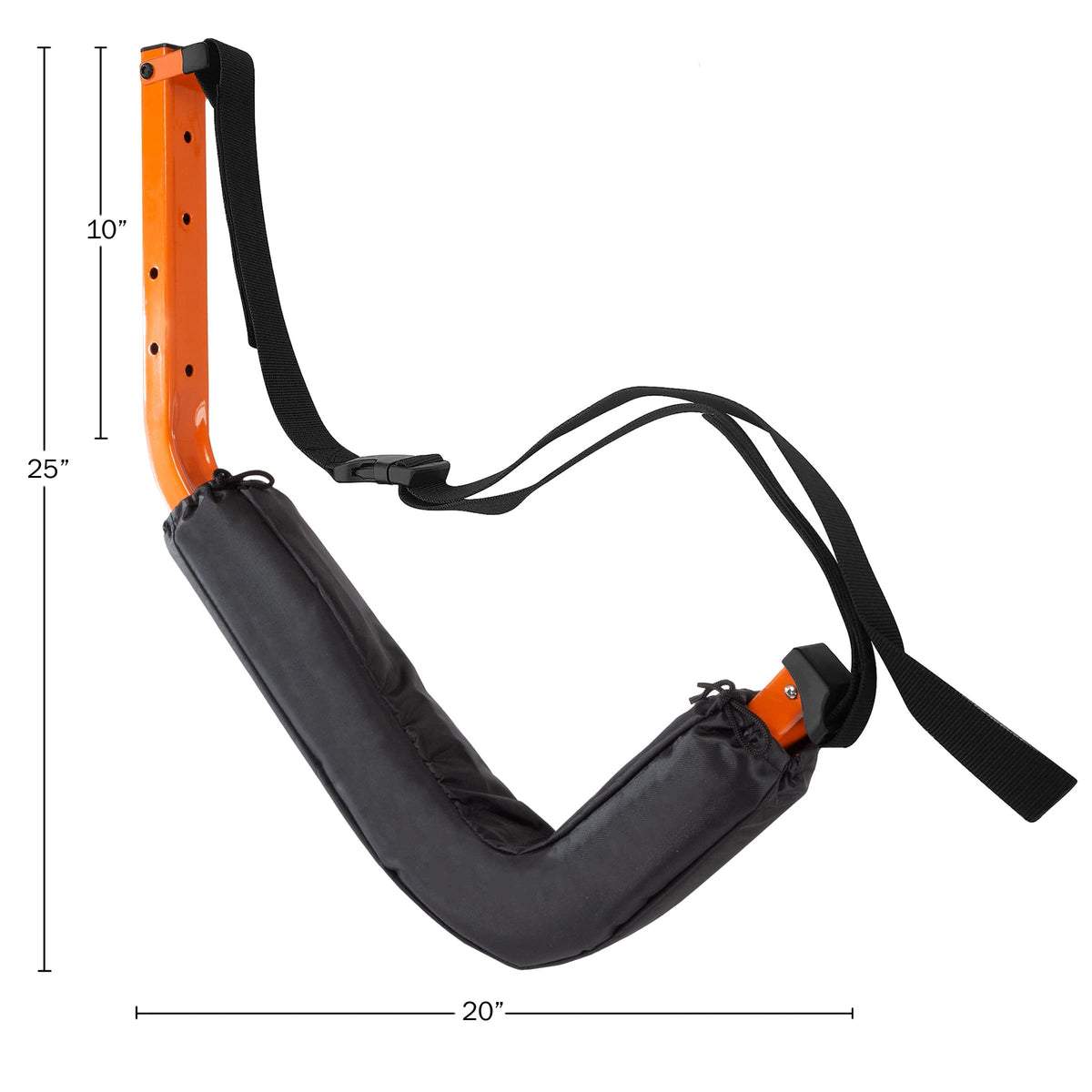 Kayak Storage Hooks Set of 2 Wall Mount 125lbs Capacity E89201