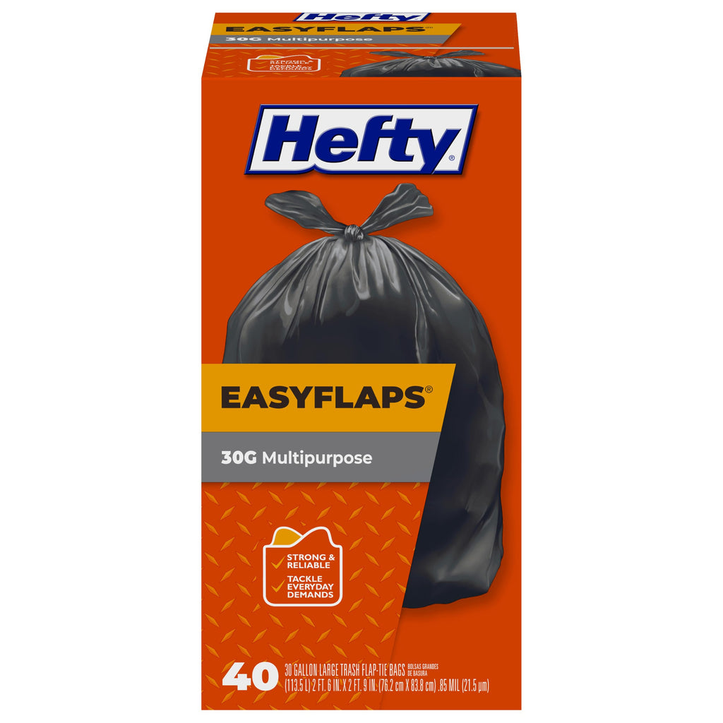 Black 30 Gallon Trash Bags Y600