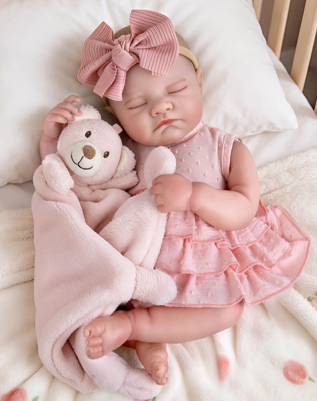 20-Inch Sleeping Newborn Girl Doll B26233