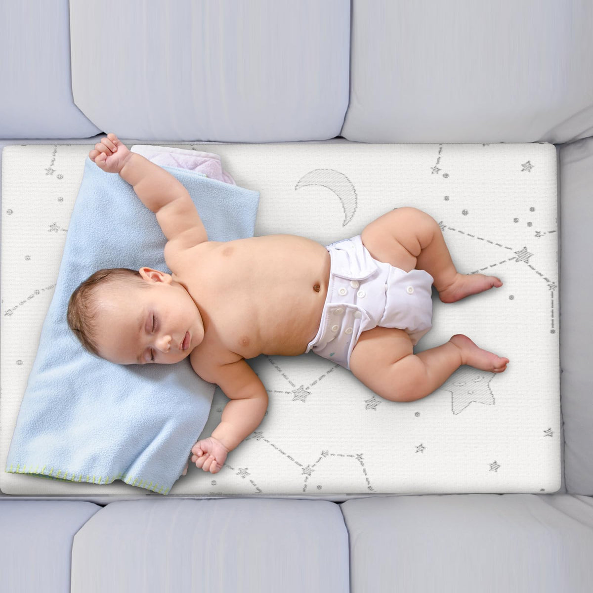 38x26 Waterproof Pack and Play Mattress Pad 2 Pack B876487