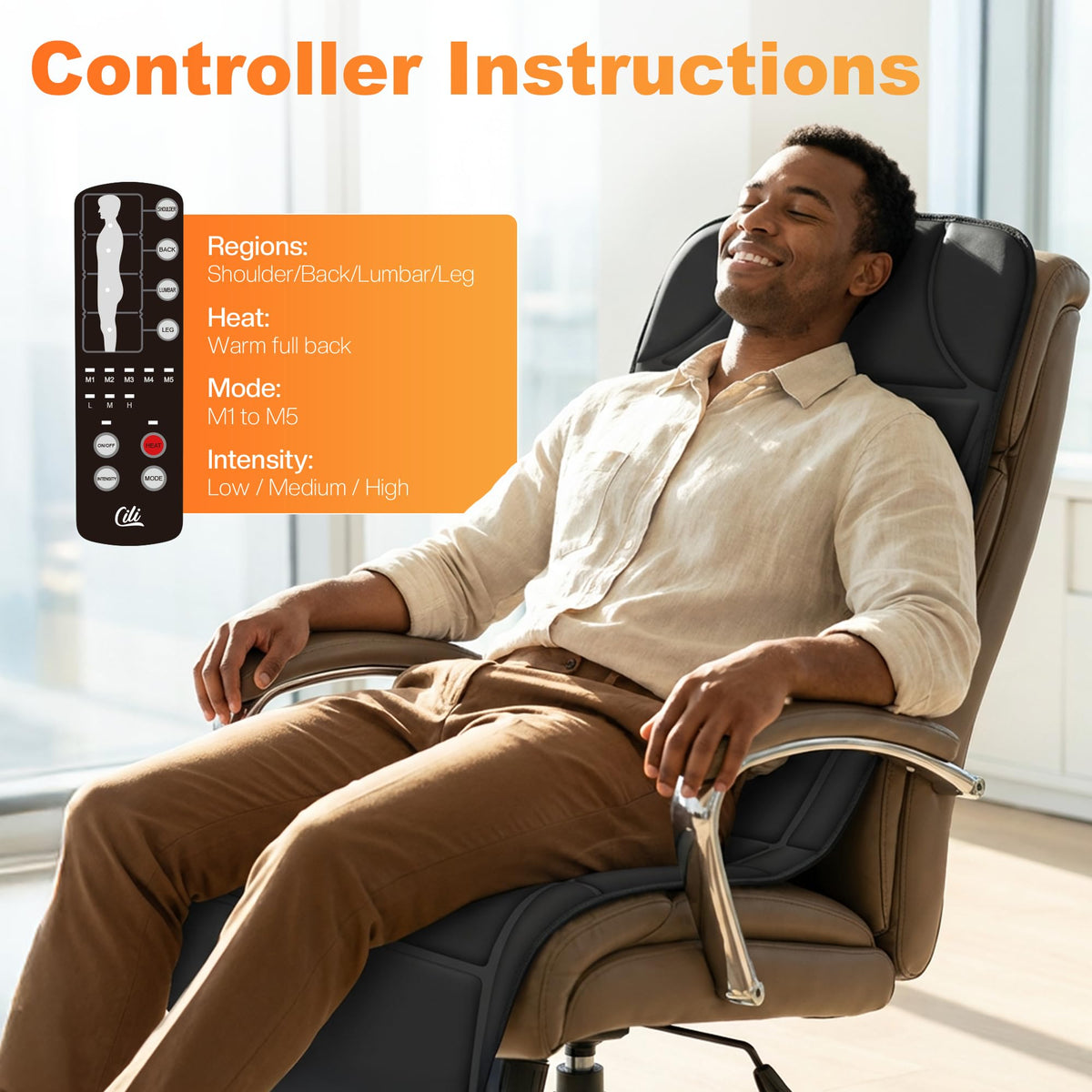 Full Body Massage Mat with Heat W640372