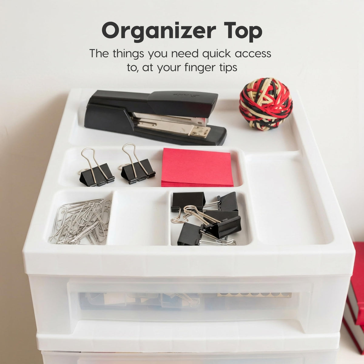 10 Drawer Rolling Storage Cart D7935