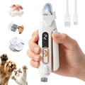 2-in-1 Quiet Electric Pet Nail Clipper & Grinder with Light F264