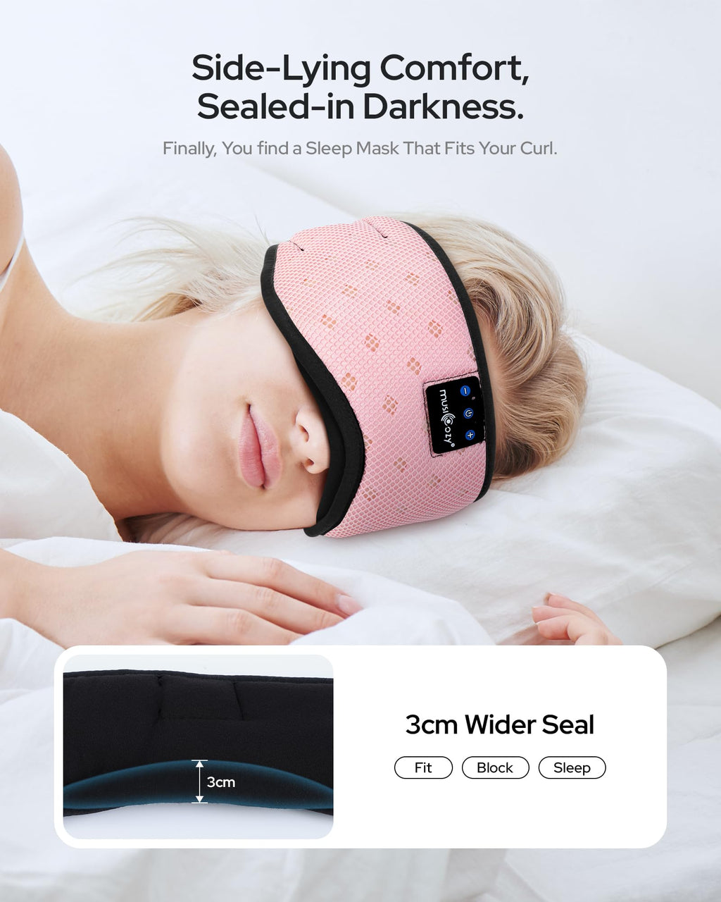 Bluetooth Sleep Mask Headphones H8258