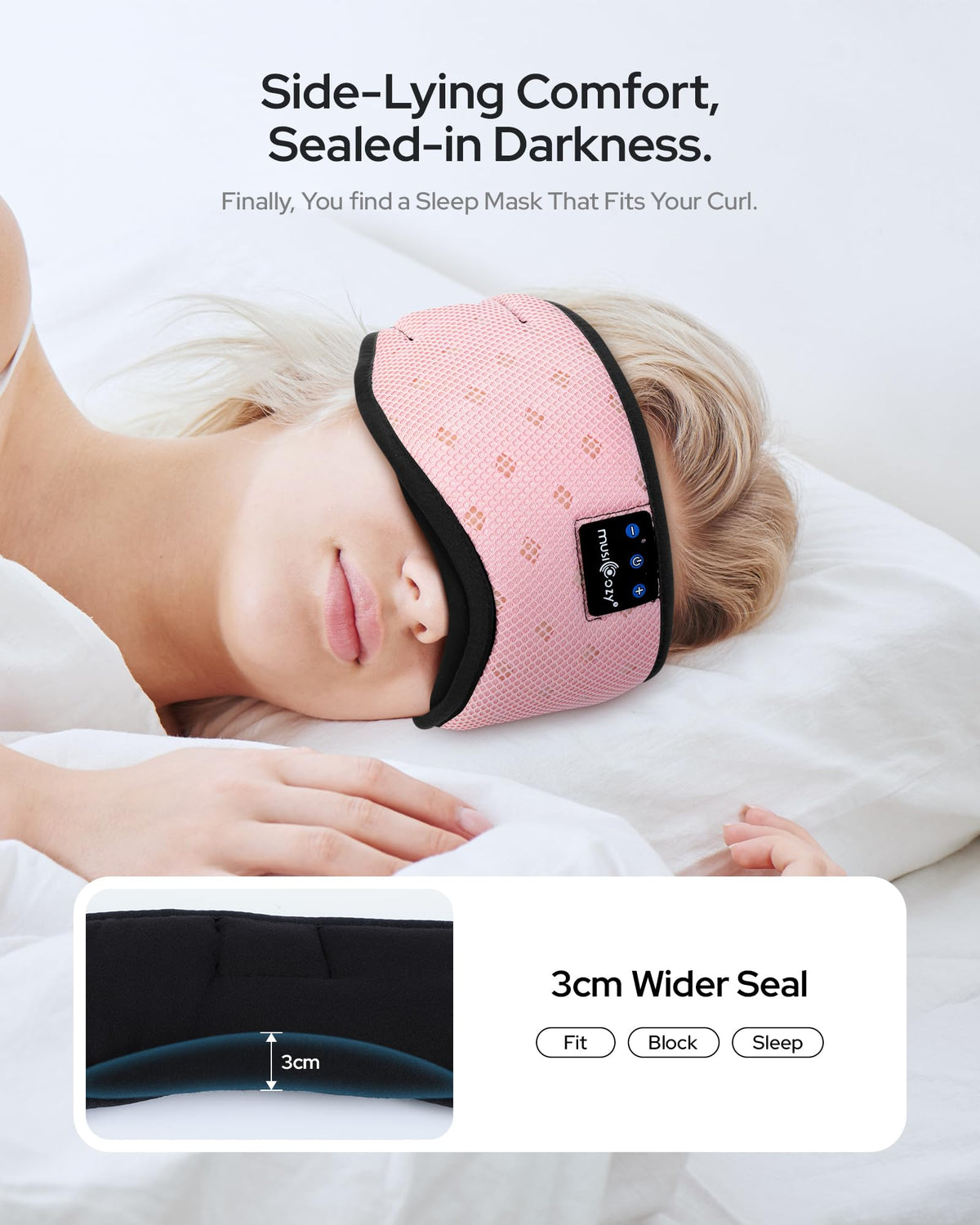 Bluetooth Sleep Mask Headphones H8258