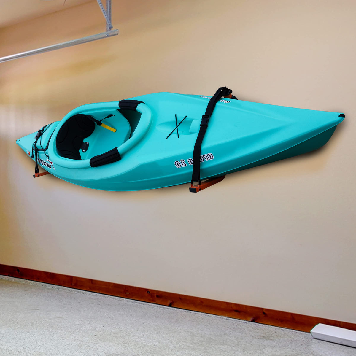 Kayak Storage Hooks Set of 2 Wall Mount 125lbs Capacity E89201