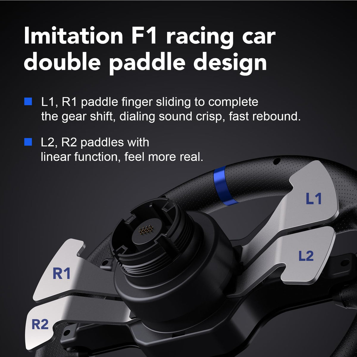 Force Feedback Racing Wheel with Pedals and Shifter F568