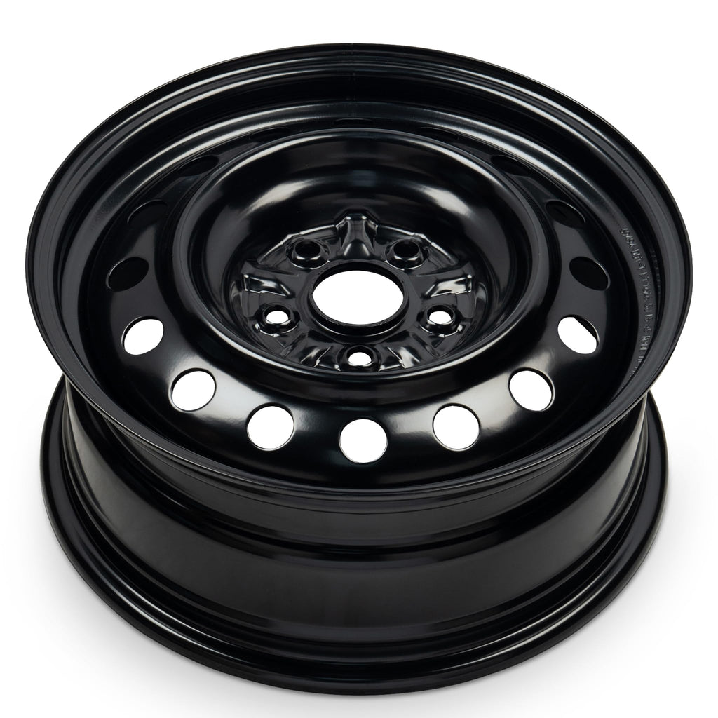 16 Inch Black Steel Rim Car Wheel H3020