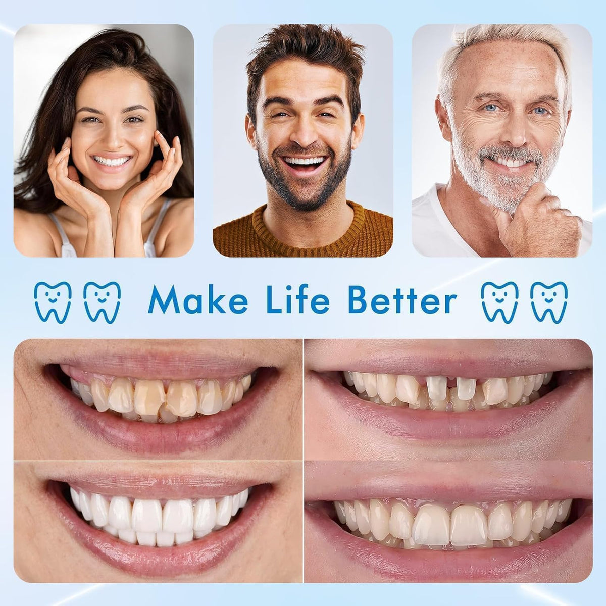 Silicone Denture Set E2549