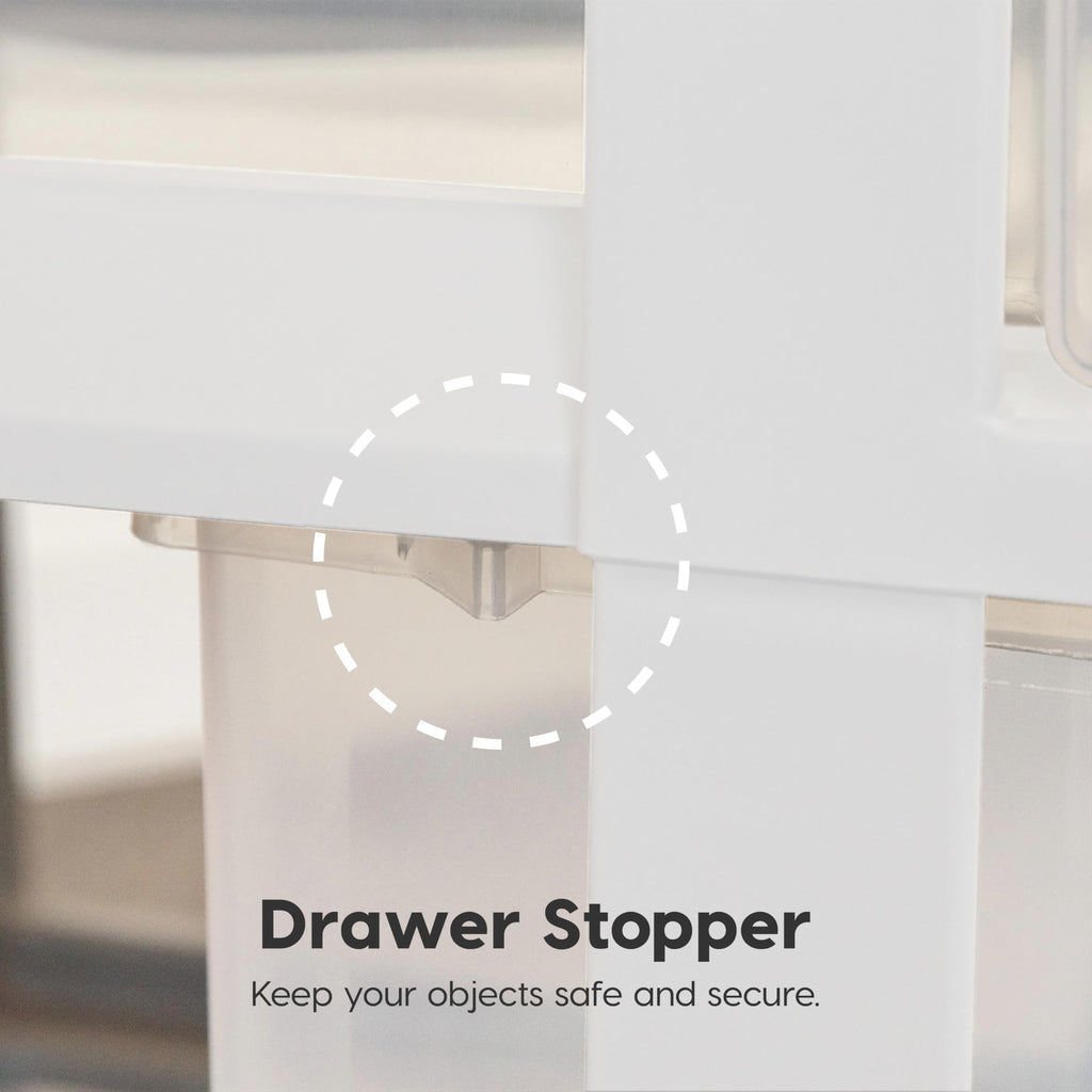 10 Drawer Rolling Storage Cart D7935