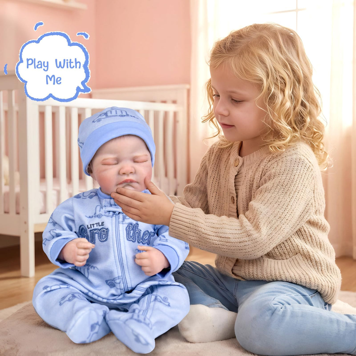 20-Inch Sleeping Baby Doll R1475
