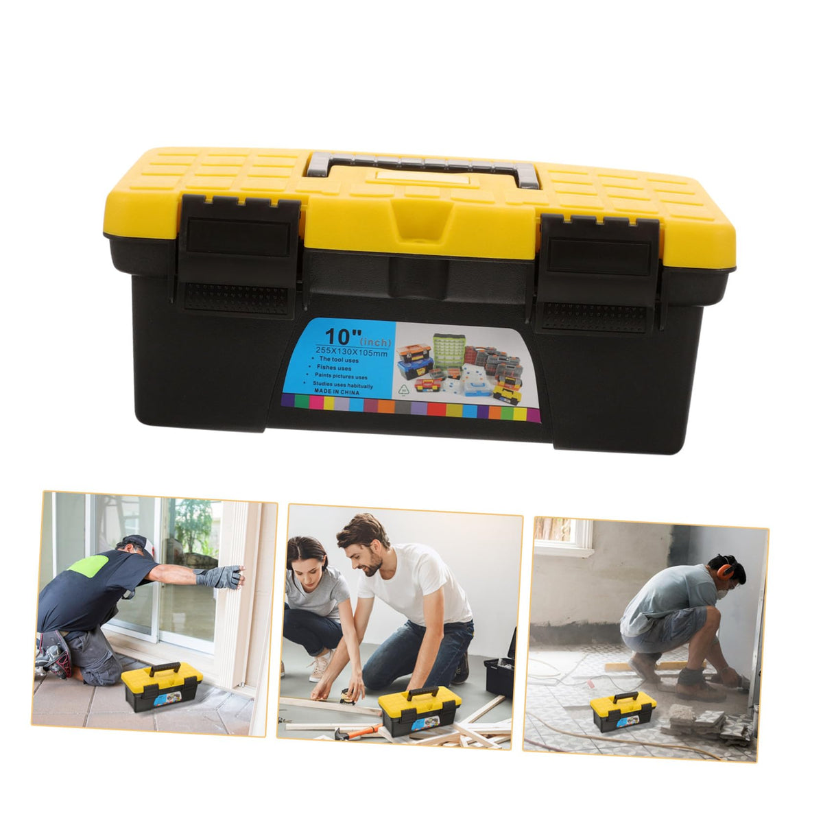 Tool Box Organizer 10 Inch Hard Carrying Case J131